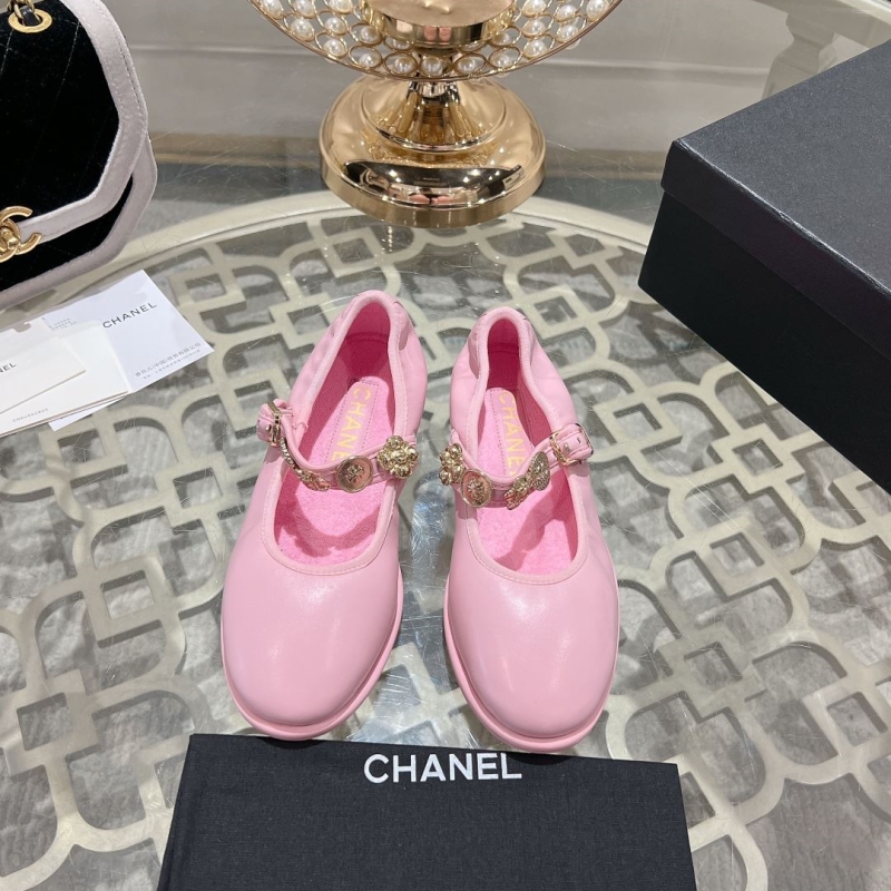 Ch*el flat shoes